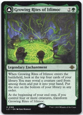 Growing Rites of Itlimoc Normal R The Lost Caverns of Ixalan 188 NM