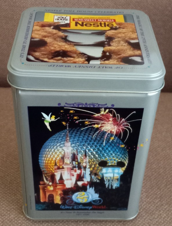 TIN PAN ALLEY ＆MEMBERS BOX 1971-1996Disney World 25th Anniversary Nestle Toll House Tin