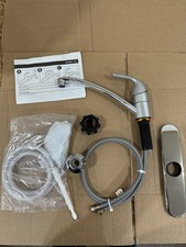 Moen 87203 Adler Polished Chrome 1-Handle Kitchen Faucet W/Side Sprayer