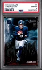 2025 PANINI ABSOLUTE BY STORM #7 JAXSON DART ROOKIE RC PSA 8
