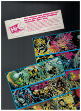 X-MEN POGS COMPLETE SET OF 24 - UNPUNCHED - MARVEL- Hi-C - INCLUDES INSTRUCTIONS