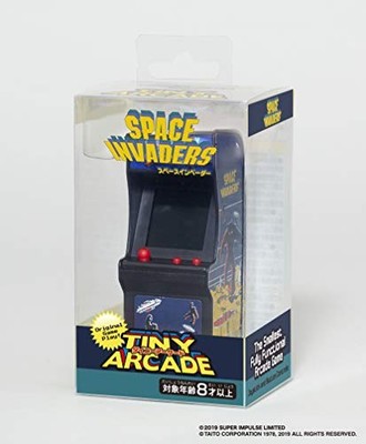 TINY ARCADE Space Invaders Miniature Arcade Game Japan Import