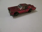 Vintage Mattel Hot Wheels Redline CUSTOM CONTINENTAL MARK III (Rose) USA