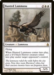 Hunted Lammasu #22 Ravnica: City of Guilds MTG Rare