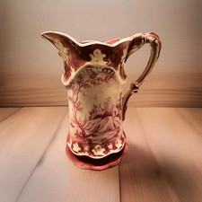 English Ironstone Jug Rare In Good Vintage Condition No Chips