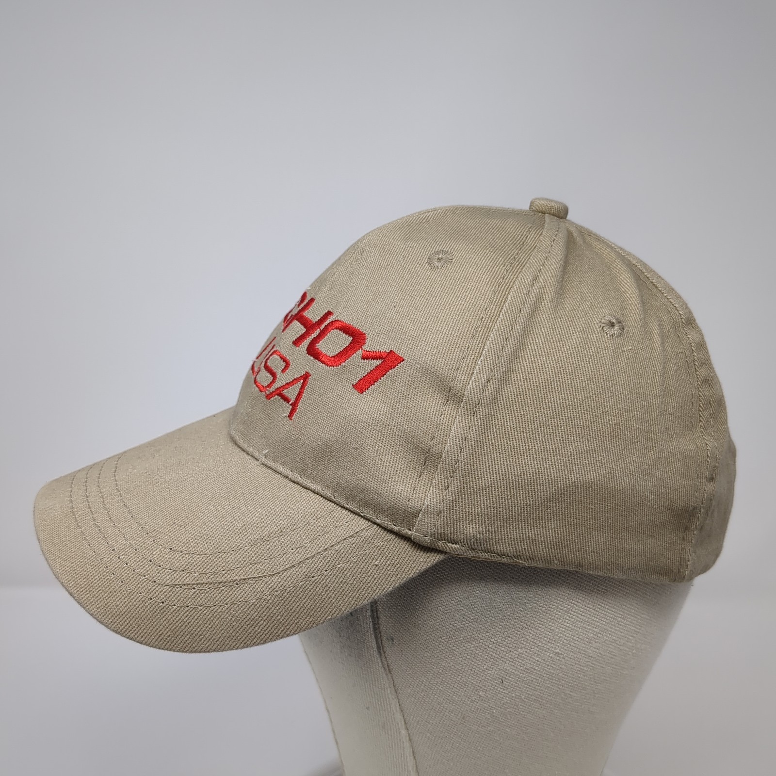 Echo1 USA Strapback Hat Solid Brown One Size Adju… - image 3