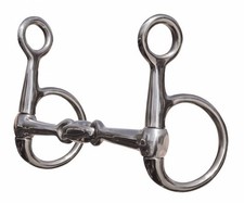 Horse 6" English Riding Double Jointed Baucher Bit 35526D