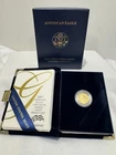 2007-W $5 1/10 oz US Gold American Eagle Proof Coin with COA