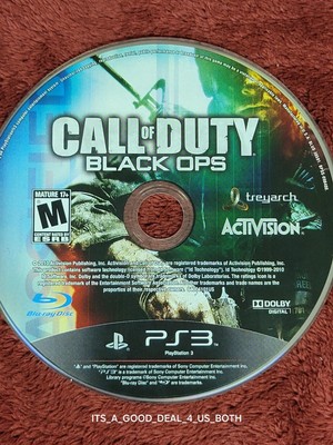 Call of Duty: Black Ops  PlayStation 3 (2010) Disc Only Treyarch FPS Warfare