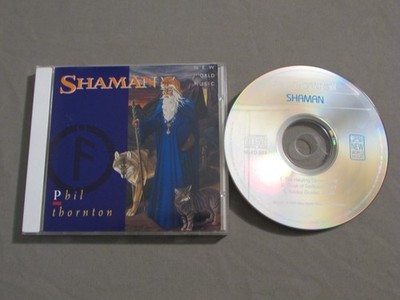 Phil Thornton Shaman Promo UK CD Electronic Folk New Age Aboriginal Ambient VG