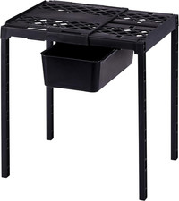 Adjust-A-Shelf Locker Shelf  Organizer, Extends to Fit Your Locker, Includes St