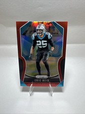 2019 ERIC REID PANINI RED PRIZM SSP #180 RARE CAROLINA PANTHERS