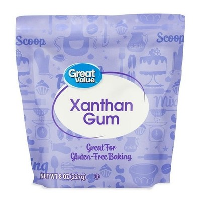 Great Value Xanthan Gum 8 oz Gluten Free Baking Thickener Stabilizer
