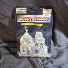 Vintage STAR RIDER 8 Pc. Star Rider Play Figures SOMA 1996 Toys New In Package