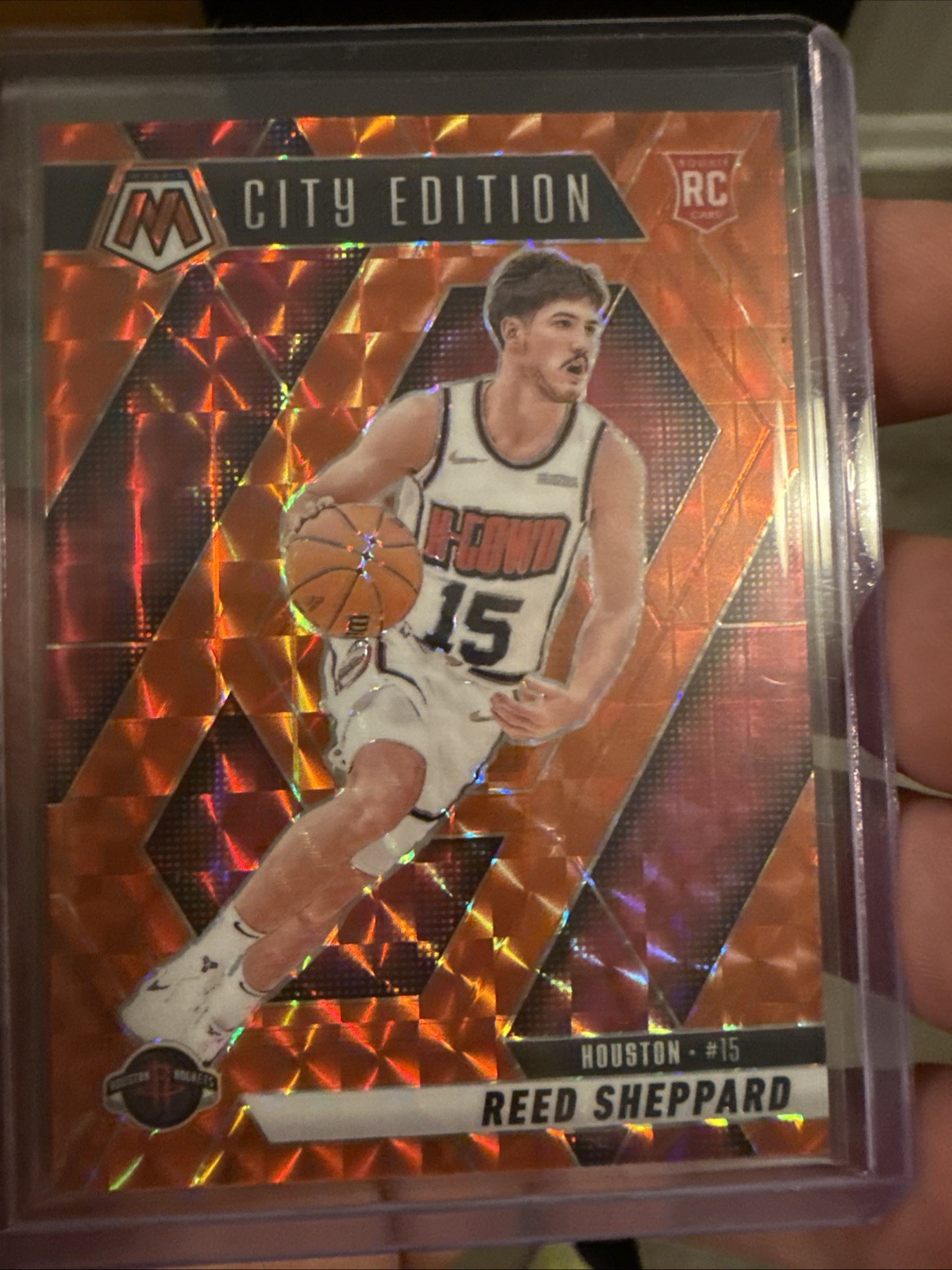 2024-25 Mosaic Reed Sheppard RC City Edition Orange /249 #276
