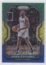 2020-21 Panini Prizm Choice Blue Yellow & Green Prizm Bismack Biyombo #65 6fs