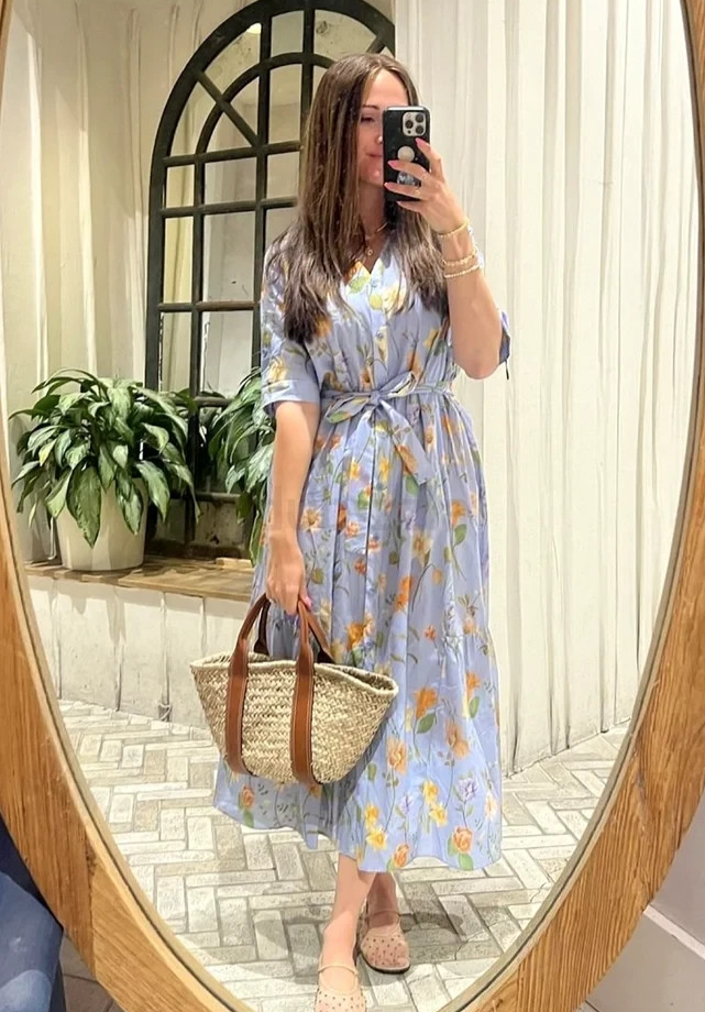 ZARA NEW SS24 FLORAL PRINT DRESS ZW COLLECTION BLUE | 2183/073_SIZE XS-L | eBay ZARA NEW SS24 FLORAL PRINT DRESS ZW COLLECTION BLUE | 2183/073_SIZE XS-L | eBay
