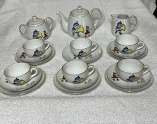 Antique 1920s Nippon 22-piece Child's Tea Set Excellent Condition 