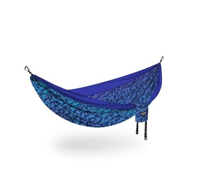 ENO DoubleNest Hammock Print Splash Sapphire 2 Person Camping DNP312 New