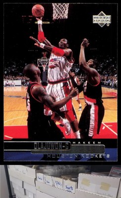 1999-00 Upper Deck #43 Hakeem Olajuwon - JL