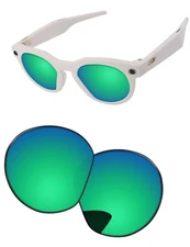 Lenslog Emerald Green Polarized Replacement Lens For-Oakley Meta HSTN OW8002-51