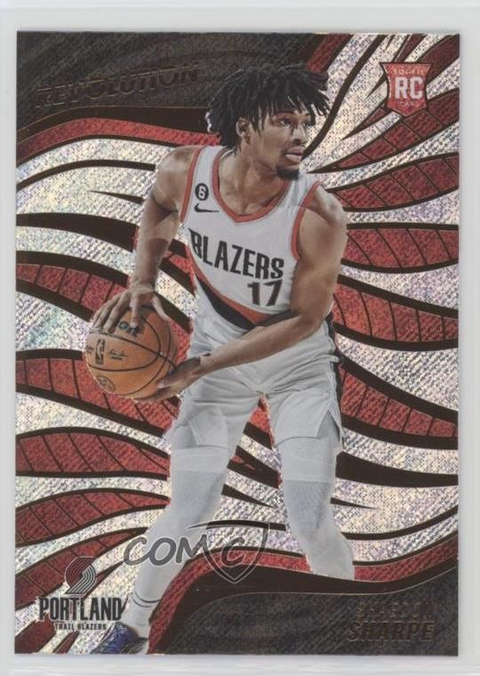2022-23 Panini Revolution Rookies Shaedon Sharpe #127 1j4c