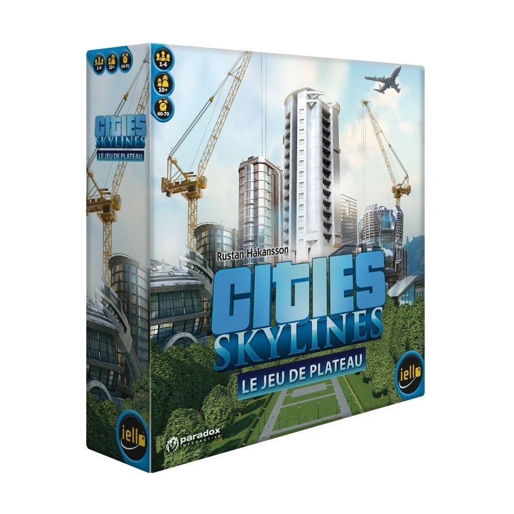Jeux de société Cities Skylines - Le jeu de plateau coopératif pour 1 à 4 joueurs