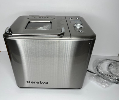 Neretva PE8866SU Bread Maker Machine 2LB 20-in-1 Stainless Steel Open Box