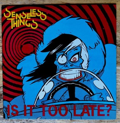 JAMIE HEWLETT Senseless Things Is It Too Late 12''  Vinyl 1990 Gorillaz