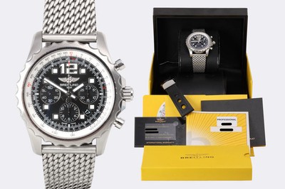Breitling Chronospace A23360 Stainless Steel 46mm Watch (Box & Papers)