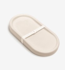 Milou Stay Clean Changing Pad - Oat - 31x16x3.63" NO0554 AR 