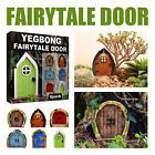 6Pcs Mini Fairy Door for Home Garden Tree Window Door Outdoor/Indoor Decor Gift