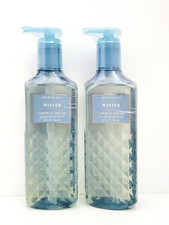 Bath  Body Works Winter Cleansing Gel Hand Soap 8 fl oz Set of 2 New