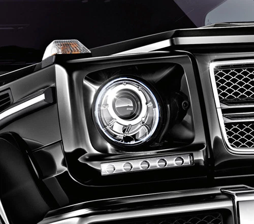 UK SELLER CLEAR INDICATOR Turn Signal Lights for Mercedes W463 W461 W460 G Class - Image 4 of 4