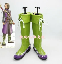 New Dragon Quest DQ 11 Warriors protagonist Cosplay shoes costom made quality