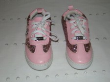 bebe Girls Sneakers Fashion Shoes Girl's Size 1, Pink