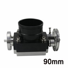 Throttle Body Universal 90mm 3.5 Adapter High Flow Aluminum Intake Manifold