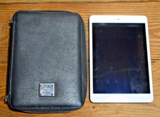 Apple IPad Mini 1ST GEN WHITE A1432 with Case Name Scratched Off Back