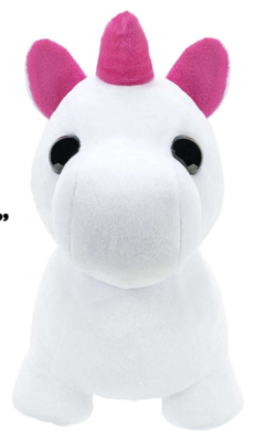 Adopt Me! Neon Unicorn 12-Inch Interactive Plush Toy New With Tag