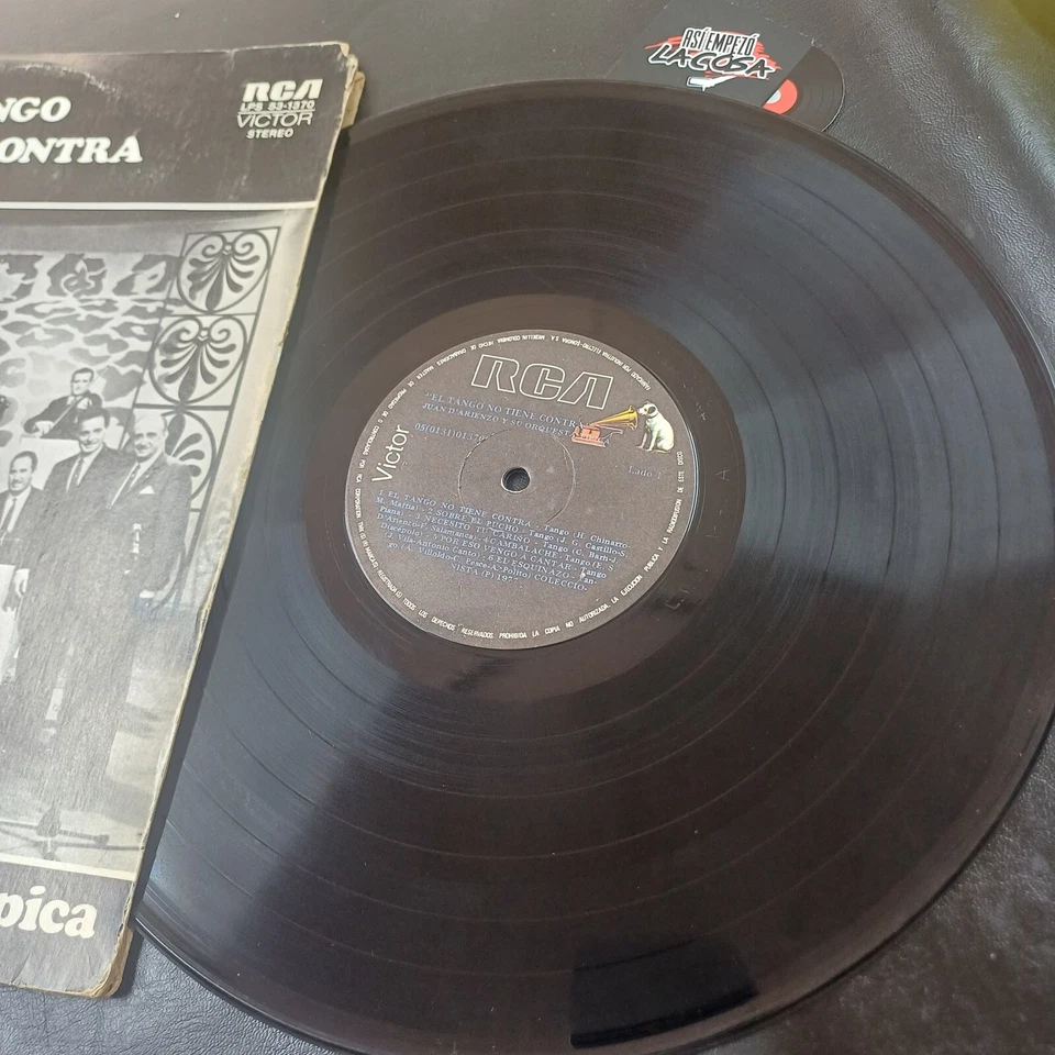 Juan D'Arienzo Y Su Orquesta* – Buenos Aires Tiempo D'arienzo - Colombia, 1986 - Image 4 of 4