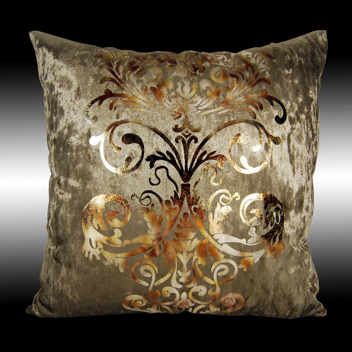 Bronze throw cheap pillow
