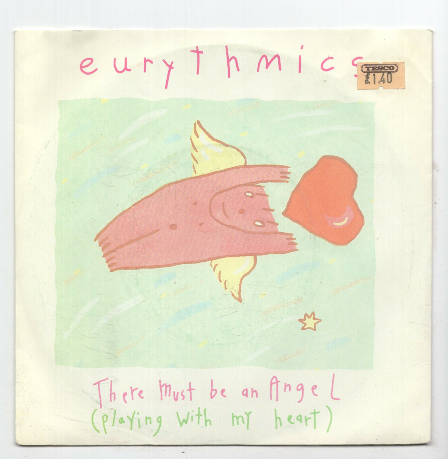 (C42) Eurythmics, There Must Be An Angel - 1985 - 7"" vinyl