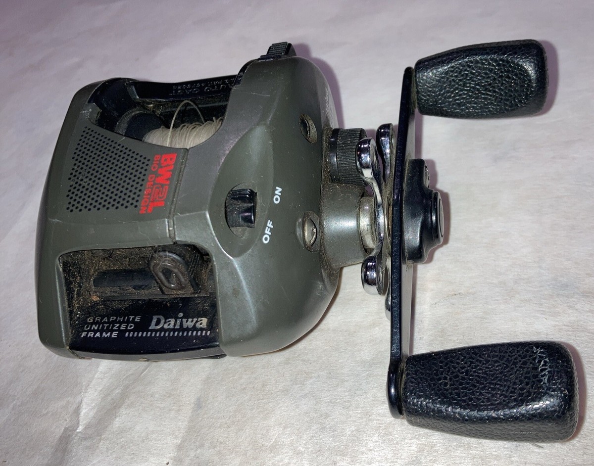 Vintage Daiwa BW2L Hi-Speed 5.2:1 Baitcasting Fishing Reel Vintage Daiwa BW2L Hi-Speed 5.2:1 Baitcasting Fishing Reel