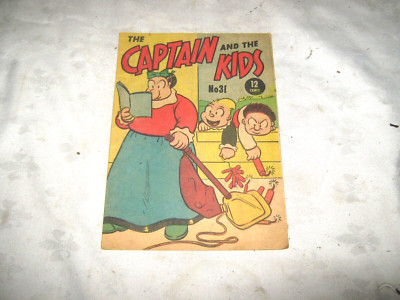 Vintage 1967 12c Kings Features Syndicate Inc The Captain & The Kids No 31 Comic