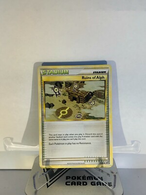 Pokemon TCG Ruins of Alph 76/90 Uncommon HS Undaunted LP