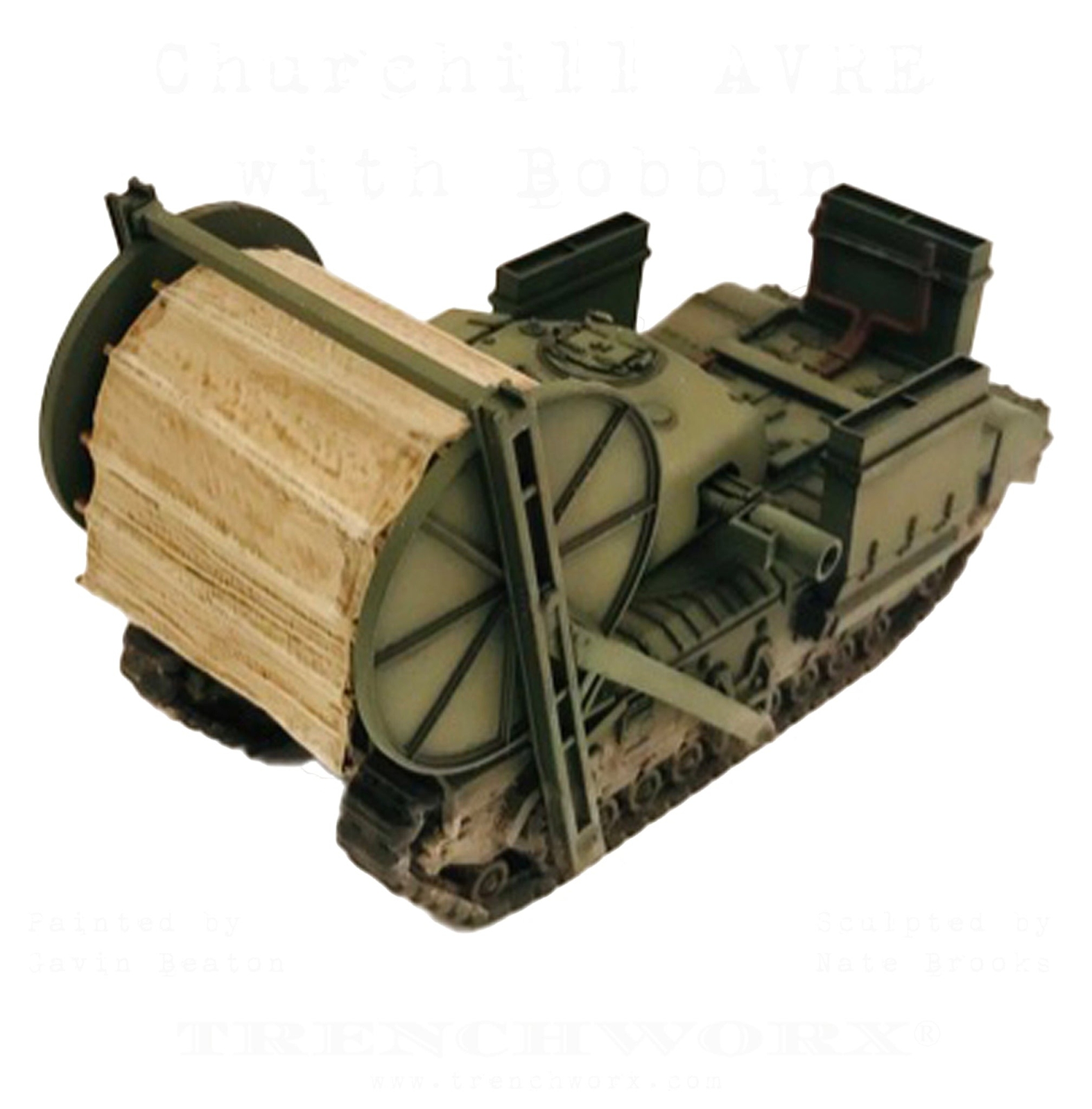 Траншеекопатель Churchill Avre с бобиной TW-20204