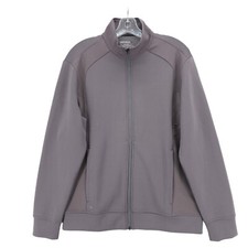 UNTUCKIT Dwayne Performance Track Jacket Gray...