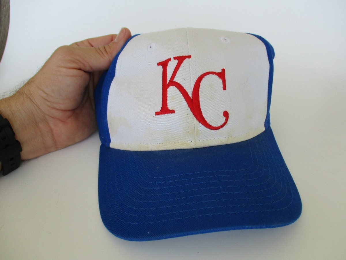 Kansas City VTG Hat Cap Rally House Blue Red WHITE BDA Sports FSKC BASEBALL