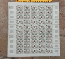 Planche Timbre N° 1705 50 Timbres 1972 90 C. Jeux Olympiques D'Hiver de Sapporo