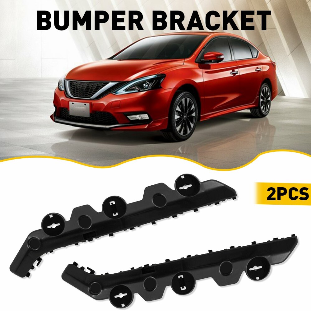 2016-2019 Nissan Sentra Front Bumper Bracket Retainer Beam Mount Support